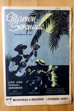 Gitarrenserenade, Noten für diatonische Handharmonika