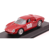 Ferrari 250 Lm N.198 Winner Coppa F.I.S.A. Monza 1966 E.Lualdi 1:43 Best Model A