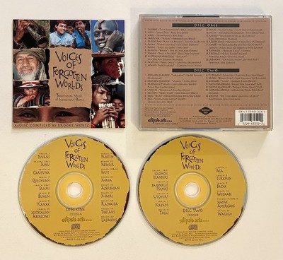 Voices of Forgotten Worlds Double CD x2 Ellipsis Arts Comp Of Indigenous Music