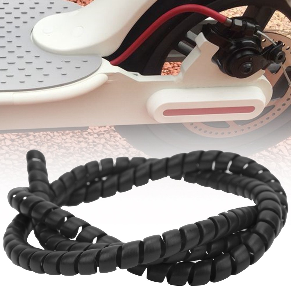 Brake Line Spiral Tube Cable Housing Protector Cover For Xiaomi M365 Electric