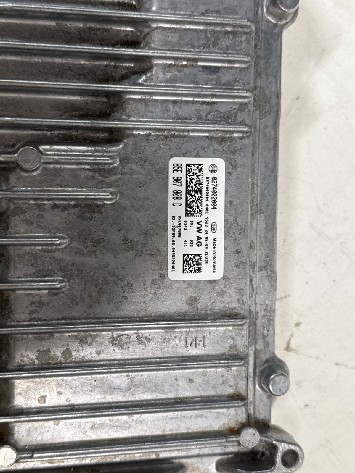 VW Audi Low Voltage Power Distribution VAG Control Module # 85E907808D OEM