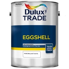 Image of Dulux Trade Eggshell (Pure Brilliant White)