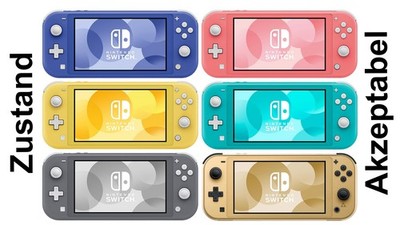 Nintendo Switch Lite Handheld-Spielkonsole - Zustand: Akzeptabel