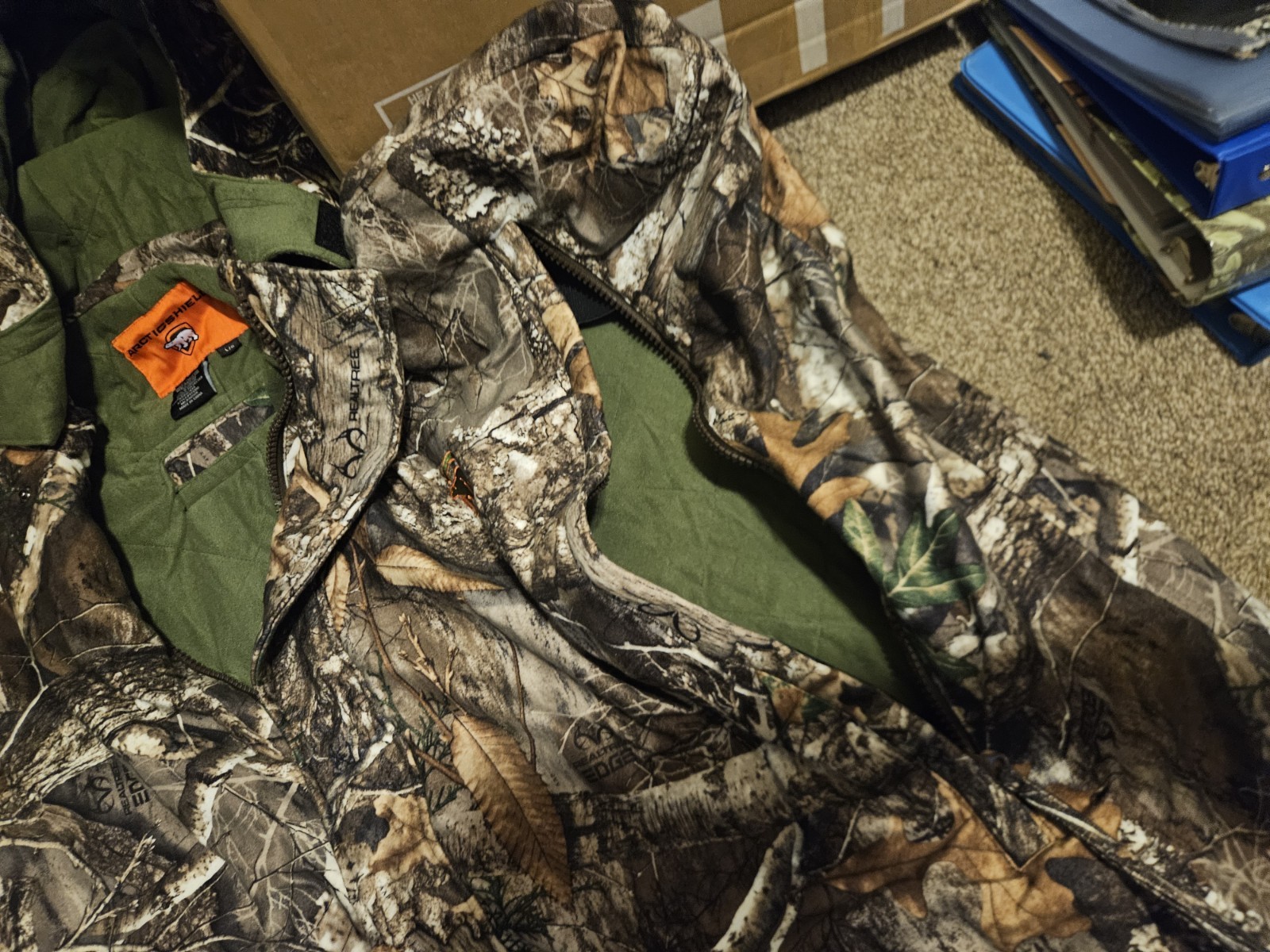 Arctic Shield Insulated Bodysuit Camouflage Size Large