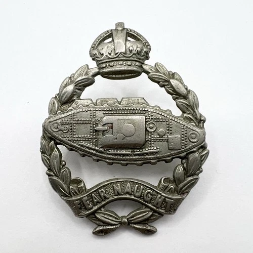 Genuine WW2 The Royal Tank Regiment Cap Badge