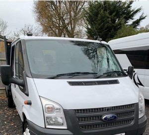 transit crew cab tipper ebay