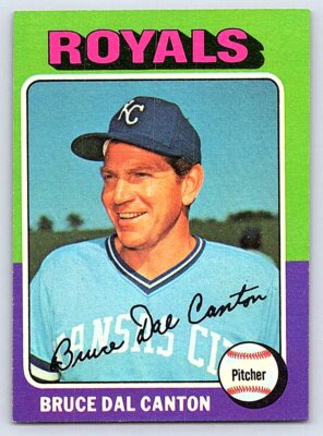 Bruce Dal Canton  1975 Topps  #472 - Please see pics for cond.