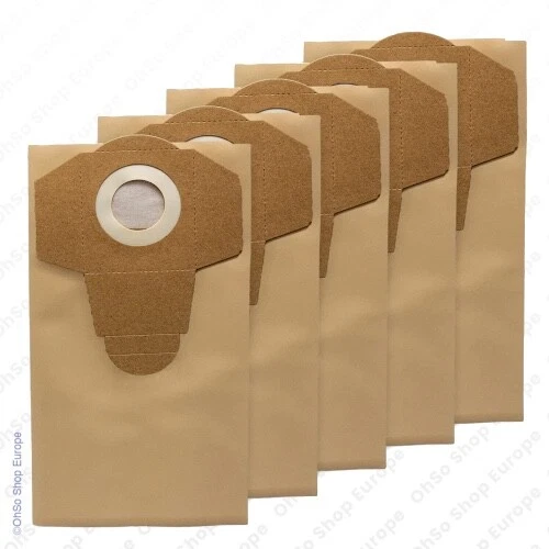 5 sacchetti per aspirapolvere PARKSIDE LIDL BAGNATO E ASCIUTTO 20 L sacchetto polvere Hoover - Immagine 2 di 4