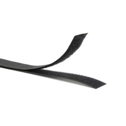 Sew on Hook and Loop Tape Strip Fasteners Nylon Width 20mm to 150mm White/Black - Image 4 of 4