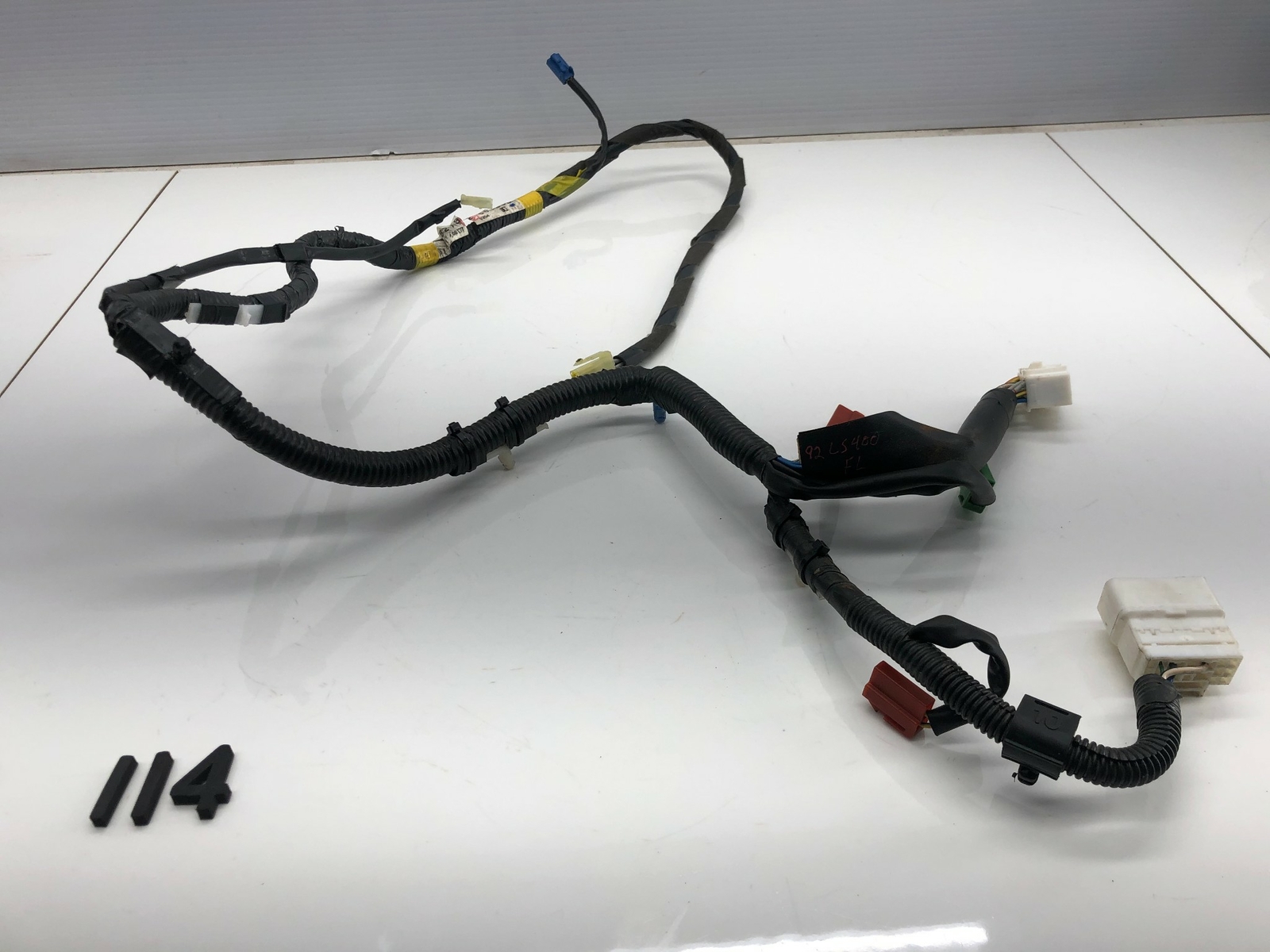 9294 LEXUS LS400 FRONT LEFT DRIVER SIDE SEAT WIRE WIRING HARNESS CABLE