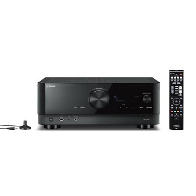 Yamaha RX-V4ABL 5.2-Channel Home Theater Receiver with MusicCast 80 Watts per Ch