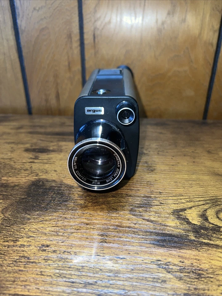 Хорошая кинокамера Argus Super 8 модель 806 НЕПРОВЕРЕННАЯ, используется для ремонта, запчасти - Изображение 2 из 4