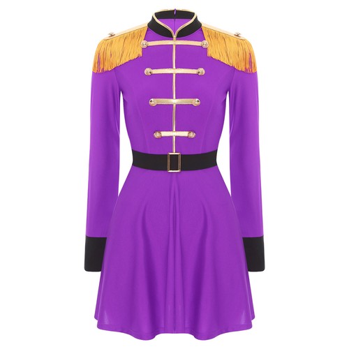 Women Costume Cosplay Dress Adult Skirt Tassel Shoulder Festival Long Sleeve - Picture 30 of 41