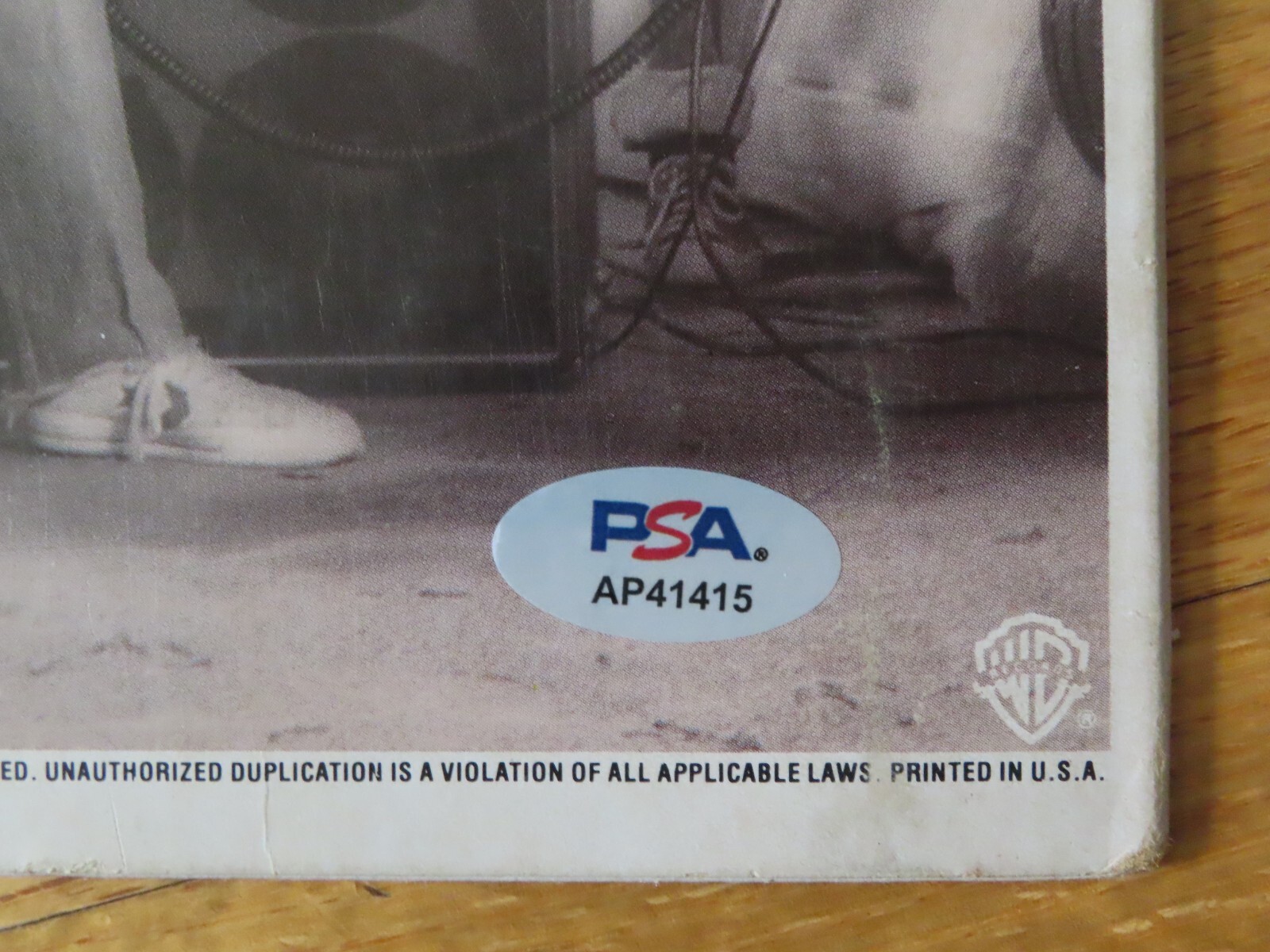 PAT METHENY GROUP signed AMERICAN GARAGE 1979 Record PSA / DNA AP41415