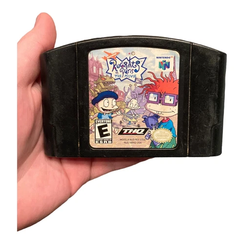 Rugrats in Paris: The Movie (Nintendo 64, 2000) N64 Authentic Tested Working