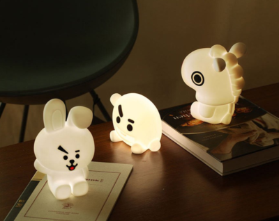 BTS BT21 Mood Silicon Lamp Light Official 100% Authentic Kpop