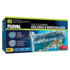 Fluval Multi‑Chamber Breeding Box Large 10.25" x 5.5" x 4.75" Model 10943 3‑Way