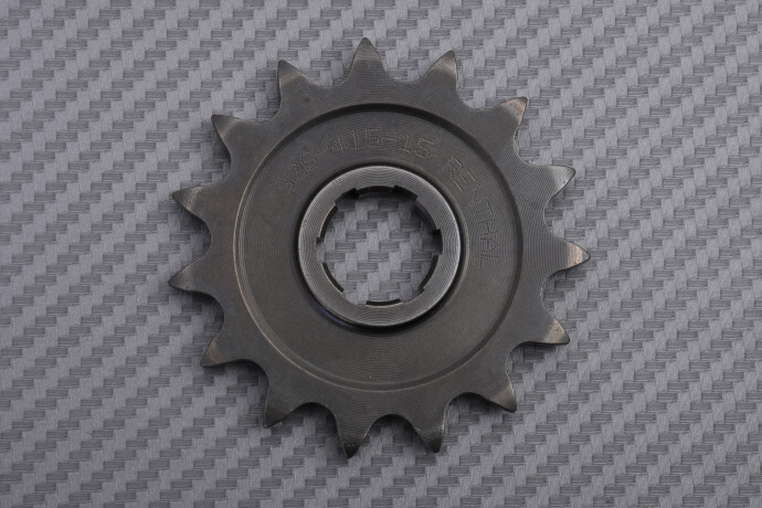 Pignon RENTHAL Classic 15T usiné CNC référence 326-415-15P de précision