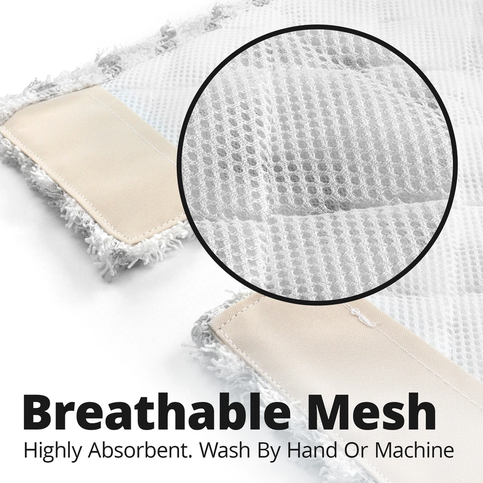 Steam Mop Floor Pads for Shark S6001UK Pocket, S6001W, S6001WM, S6002 Series - Image 3 of 4