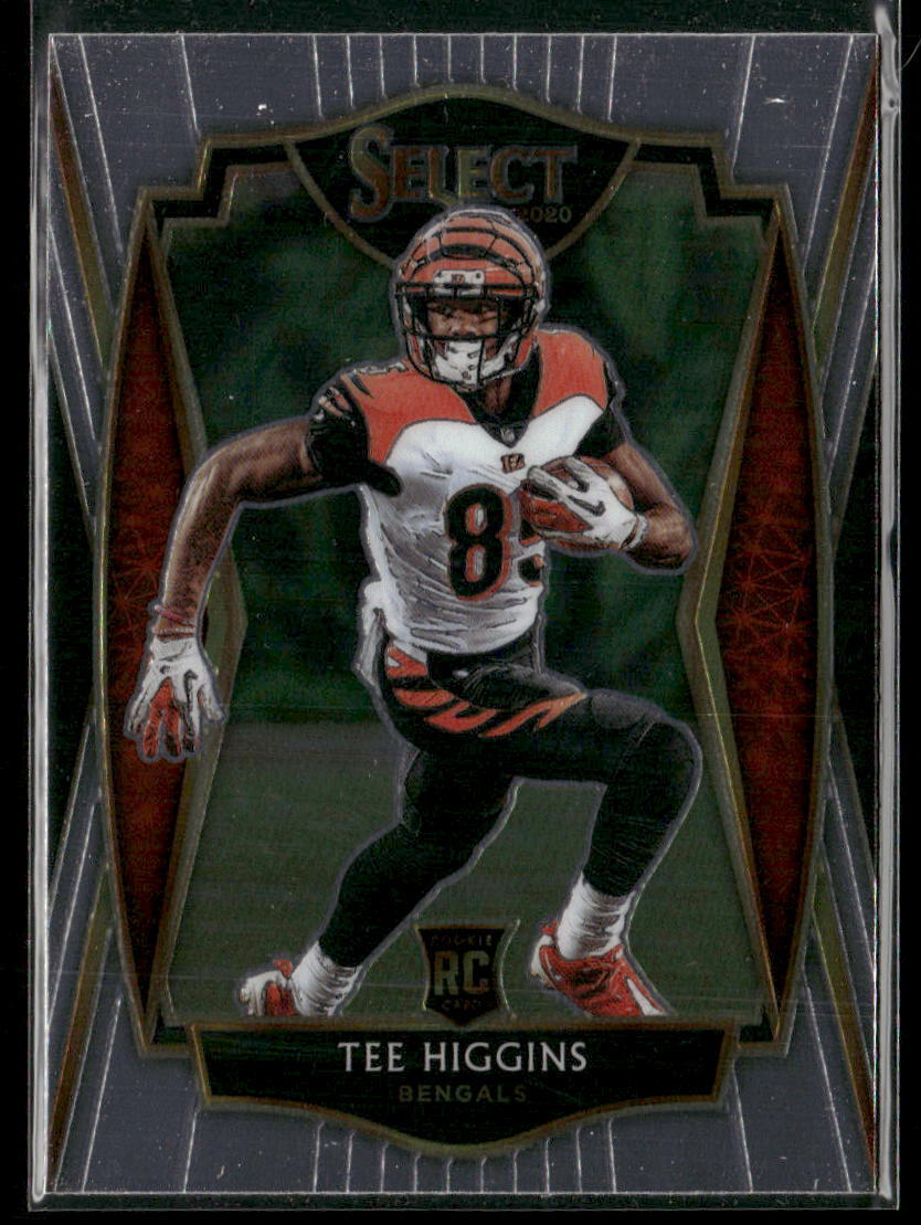 Tee Higgins 2020 Panini Select #160 - Cincinnati Bengals