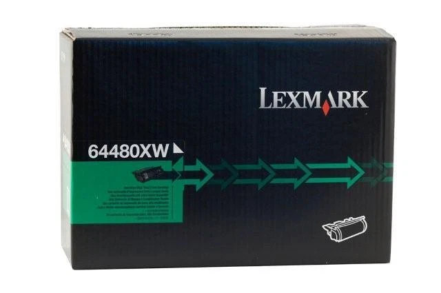 Lexmark 64480XW Cartouche de toner Noir authentique (TVA incluse) - Photo 1/1