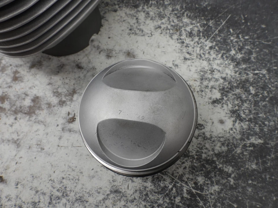 BSA B50 500 MX B50T cilindro barril y pistón #4 2877 Foto 3 de 4