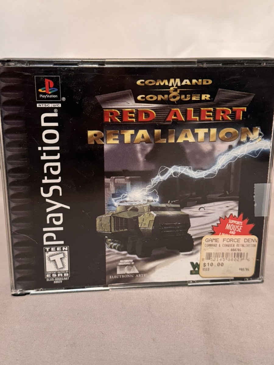 Command & Conquer: Red Alert -- Retaliation With Manual And Tested