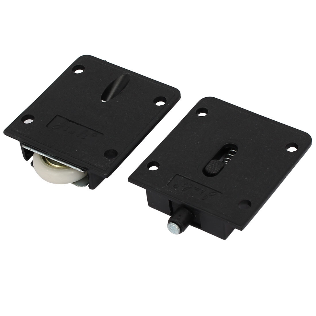 Furniture Wardrobe Cupboard Sliding Door Roller Set 23mm Dia Wheel-image