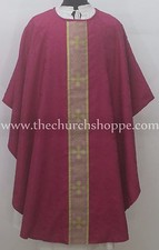 Neu Dark Rose Messgewand Geistlicher Gothic &hearts; Vestment & Stola Gothic Casel