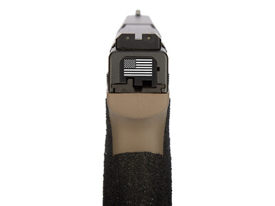 NDZ CZ P-10 C, P10F, P 10SC, S 9mm Slide Cover Back Plate Aluminum Black