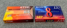 TDK/Sony MP Premium 8mm 120min, 1 Sony Video Camcorder Tapes Lot Of 2 , New
