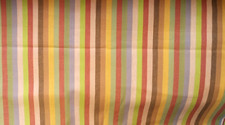 KAFFE FASSETT WOVEN "NARROW STRIPE" YELLOW BY HALF YARD 10