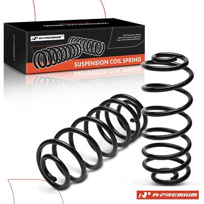 A-Premium 2x Rear Side Coil Springs for Chevrolet Malibu 2004-2008 Variable Rate