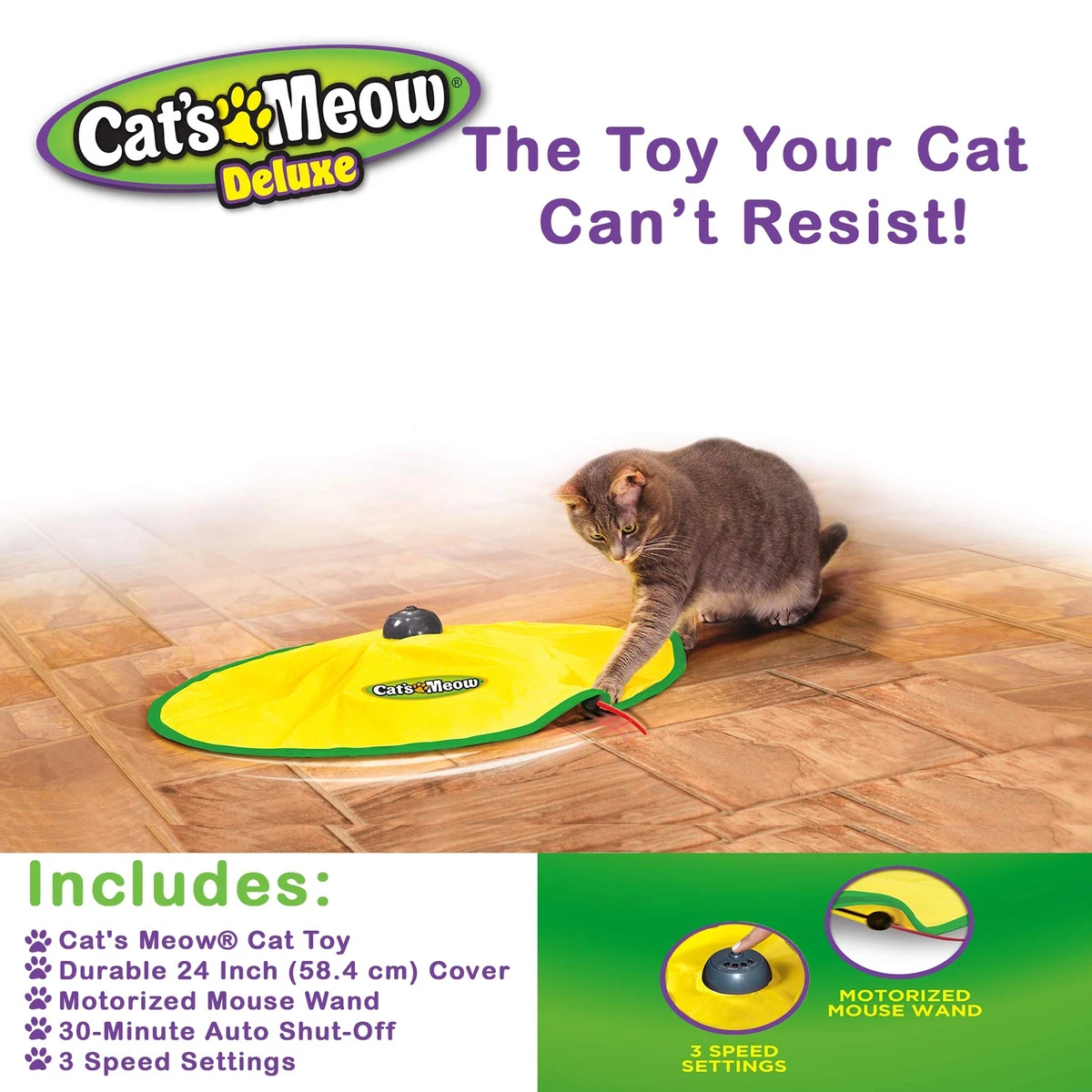 Cat's meow sale motorized wand