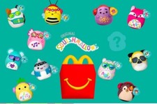 2023 McDonald  s Squishmallows COMPLETE SET 12 Happy Meal Toys Squishmallow NEW