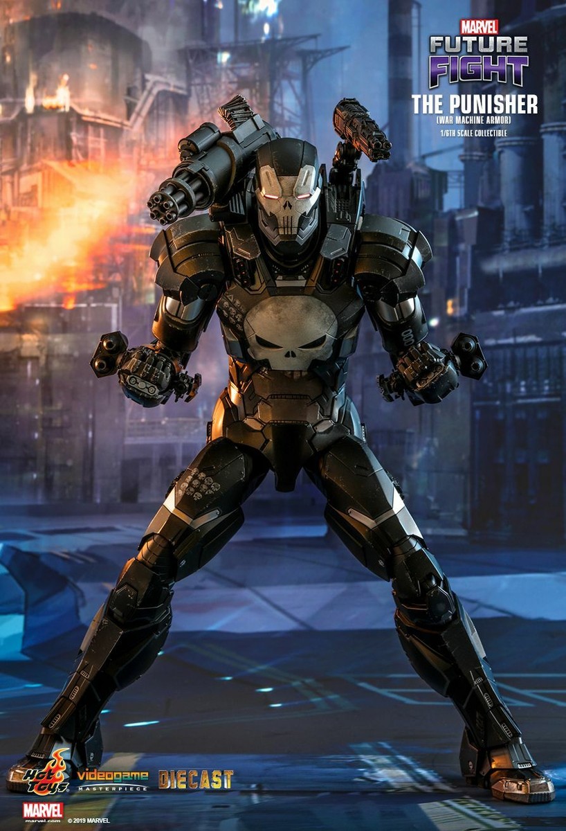 Hot Toys VGM33 D28 Marvel Future Fight The Punisher War Machine