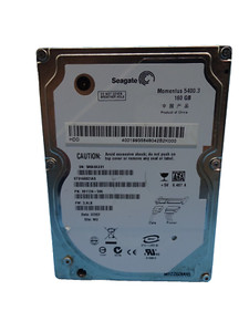 160 GB SATA SEAGATE Momentus 5400.3 ST9160821AS S/N: 5MA0AX81 2,5 ZOLL #NFP878