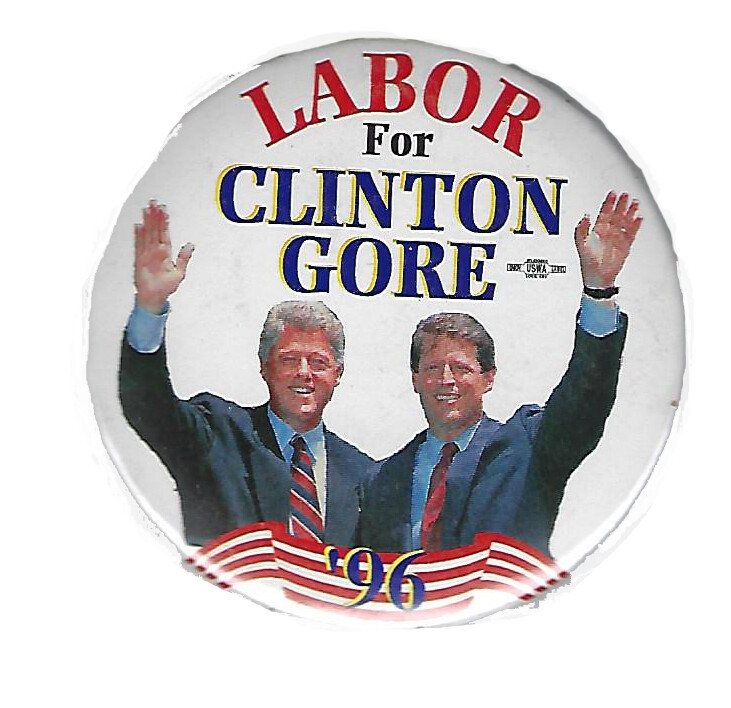 Clinton Buttons 100 Buttons