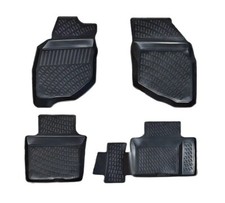 Tapetes forro para Honda City 2003-2008 impermeables moldeados en 3D para todo tipo de clima 4 piezas