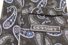 3189  ODYSSEY  PAISLEY  MEN'S  TIE 100  SILK MADE IN CHINA