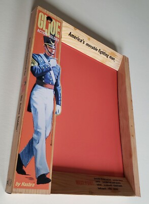 GI Joe Action Soldier West Point Cadet empty window box 1967 type