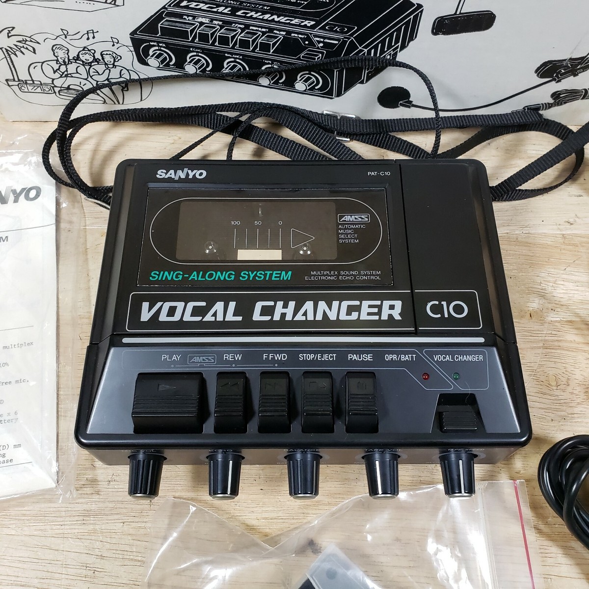 Sanyo Sing-Along System Vocal Changer PAT-C10 Sanyo Electric Co 