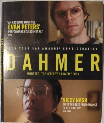 DAHMER FYC DVD 2022 Netflix Awards Consideration Promo Screener Evan Peters GD 