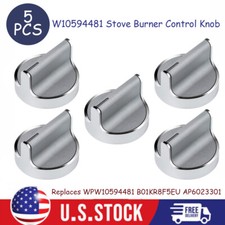 For Whirlpool Range Burner Knob WEE730H0DS0 WEE760H0DS0 WEC530H0DW0 WEE760H0DE0