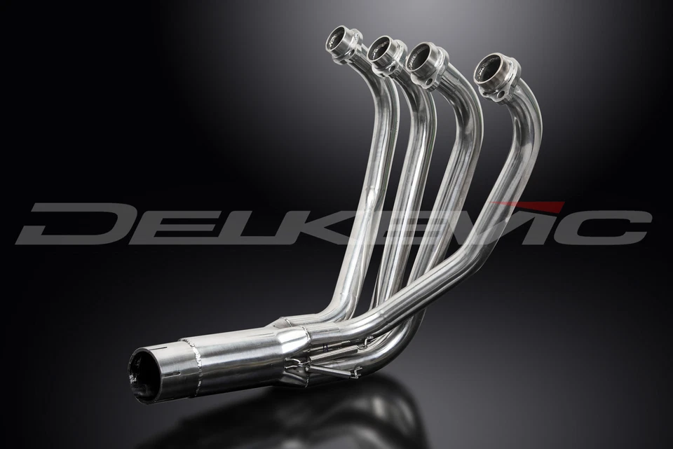 Tubos de escape de acero inoxidable 4-1 para Suzuki GSX600F Katana 600 1997-2006 Foto 4 de 4