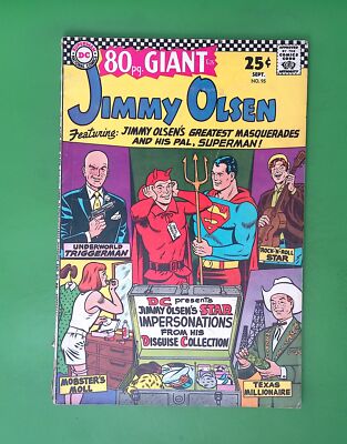 Superman's Pal Jimmy Olsen #95 Vol. 1 1966 DC Comics 4.0 Comic Book H93 ...