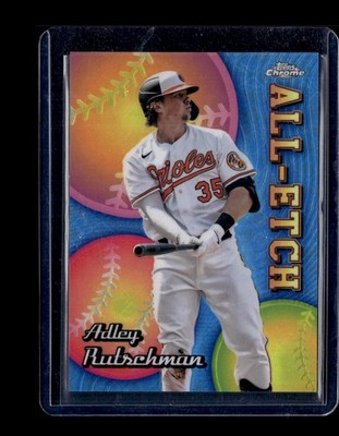 2024 Topps Chrome Logofractor Edition Chrome All Etch #CAEL-5 Adley Rutschman