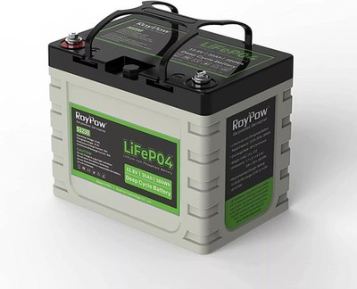 12V Lithium-Batterie 30Ah, RoyPow Deep Cycle LiFePO4 Lithium-Eisenphosphat