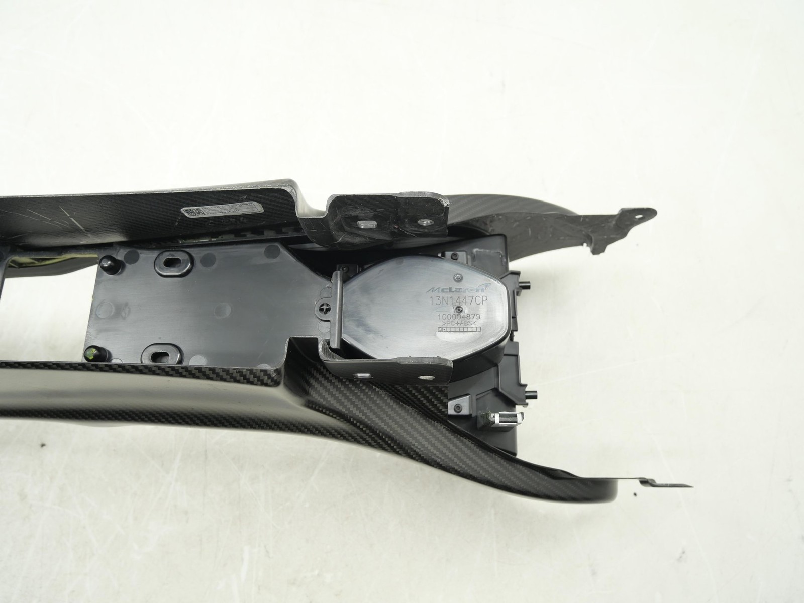 Used Carbon Fiber Center Console Arm Rest 2016-2021 McLaren 570s 13N1157CP OEM