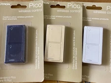 NIB Lutron Pico Remote (2-Button On/Off) for Caseta Smart Switch(PJ2-2B-GXX-L01)